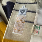 Pendleton  x HUDSON'S BAY | Vintage Wool Coat Jacket Red Yellow Navy Green | XL Photo 7