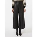 Max Mara S   Wide Leg Pants Women's Black High Waist Seam Size XL Photo 14