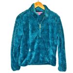 Lilly Pulitzer  Turquoise Skipper Sherpa Pullover - size Small Photo 1