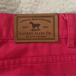 Lauren Ralph Lauren Pink Cropped Jeans Size 12P Photo 8