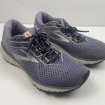 Brooks Ghost 12 Women's Size 9.5 (Medium) Running Shoes Granite Peacoat Peach Photo 1