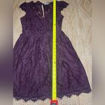 Urban Outfitters  Kimchi Womens Purple Floral Lace Short Sleeve Dress,Size M Photo 5
