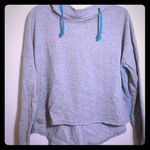 Puma cropped cowl neck hoodie size Med NWT C23 Photo 0