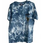 CONEY ISLAND PICNIC Yosemite Mountains Tie Dye Short Sleeve Tee Blue NWT XS Photo 4