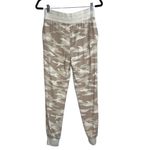 Athleta Lux Oatmeal Camo Heather Balance Printed Jogger Pants Size XS Photo 1