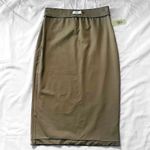 Babaton ★ Aritzia [] High Rise Contour Pencil Skirt - Light Brown ★ Photo 10
