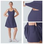 Halara  SoftlyZero™ Plush Backless Active Dress-Longer Length-Easy Peezy Size Med Photo 0