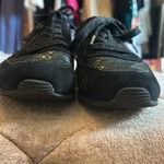 Paul Green  Black Suede Metallic Zip Sneakers, Size 5.5 UK / US 8 EUC Photo 5