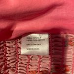 Cynthia Rowley #790   Silk Cherry Pink Smocked Dress Photo 11