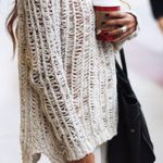 H&M Open Crochet Sweater Photo 0