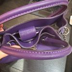 Michael Kors Purple Satchel with Silver Hardware Photo 2