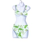 SheIn High Cut Dinosaur Print Tank Bikini Swimwear size S Photo 5