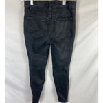 Free People Coated Seamed Black Jeggings Size 26 Photo 5