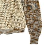 Mystree  Moss Stitch Earth Tone Knit Chunky Sweater Photo 11