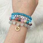 “Be Kind” Candy Beaded Bracelet Photo 5