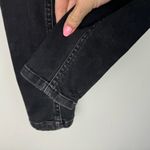 Free People Riley Seamed Skinny Jeans Sz 24 Black Wash Stretch Photo 13