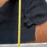 Anthropologie COPY - Women’s  cozy Line + Dot balloon sleeve sweater Photo 4