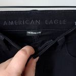 American Eagle  Black Skinny The Dream Jean Distressed Jeans Photo 3