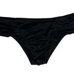 Victoria's Secret Womens  Solid Black Strapless Bandeau Swimsuit Bikini Size M Photo 4