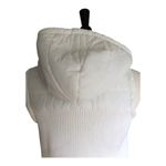 Artisan NY  Hooded Quilted Full asymmetrical Zip Fleece Lined White Small…​ Photo 6
