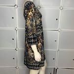 Blush  Multicolor Polyester V-Neck Dress Size Large Photo 5