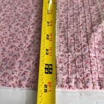 Aaron Ashley floral lace trim high neck Pink Blue Button up Shirt 10 cottage Photo 11