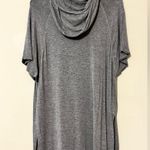 Gaiam  size XS hooded pullover short sleeve super soft fabric athletic wear comfy Photo 8