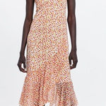 ZARA ✨  Womens Floral Ruffle Dress✨ Photo 0