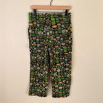 Nooworks  Awesome Blossom Carpenter Pants Multicolor Rainbow Floral Pants Medium Photo 2