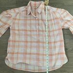 Faherty  Organic Cotton‎ Ollie Blouse - Size M - Aroma Plaid - NWT Photo 7