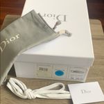 Christian Dior Dior | White Crinkled Leather Sneakers 34 Photo 12