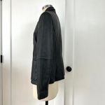 Rampage Vintage Leather Womens Black Blazer Jacket Size L Genuine Leather U2K Photo 7