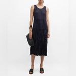 Eileen Fisher  Missy Cupro Midi Dress Photo 8