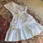 Derek Lam  10 CROSBY Tie Front Poplin dress Photo 3