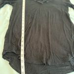 American Eagle  small Soft & Sexy Black Crisscross Tunic Long Sleeve Top. Soft Photo 5