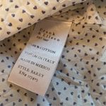 Frank & Eileen  Barry Crinkle Italian Cotton Button Down Shirt White Blue 💙 XS Photo 6