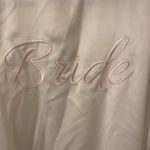 Apt. 9 ‎ White Wrap-Front Robe “Bride” Photo 2