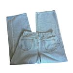 Light Wash Blue Jeans Pants Flare Wide Leg Style High Waist Design Women’s Large Size 10 Photo 1
