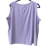 Karen Kane ๐ Lavender Soft & Silky Stretch Knit Sleeveless Tank Top Plus-Size 2X Photo 4