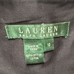 Ralph Lauren Black and White A-Line Skirt Size Women’s Pleated Classic Two tone Photo 2