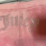Juicy Couture  Velour Pants Juicy Bling Back Butt Light Pink Y2K Size Small Photo 2