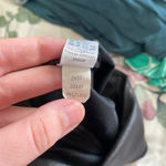 Spanx Faux Leather Leggings Black Matte Size Medium Shaping Contour Vegan Photo 7