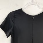 Lucy Love Black Lace Up Short Sleeve Shift Dress X-Small XS Photo 2