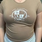 Hollister Brown  Baby Tee Photo 0