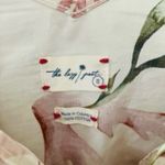 The Lazy Poet Seaweed Loungewear Tie Top Pink Cotton Blush Keyhole Spaghetti Strap Photo 5