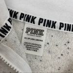 PINK - Victoria's Secret VS Pink Campus Quarter Zip Pullover Foil Logo Photo 12