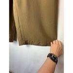 Lafayette 148 Pants Women XL Tan Khaki Silk Elastic Waist Wide Leg Trousers Photo 5