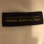 Harvé Benard Harve Bernard Cream Wool Cashmere Blend Coat Photo 5