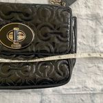 Coach mini shoulder/crossbody bag w/twist latch closure w/satin inner lining 6.5”x5” Photo 8