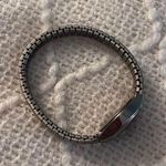 Vintage Silver & Navy Quartz Bracelet Watch Photo 7